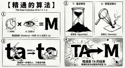精通算法时间乘注意力大图彩色版
