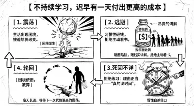 不持续学习付出更高成本