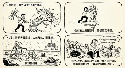 只顾眼前忽视长远
