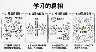 学习的真相突触连接