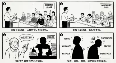 领导讲话中的专注好奇与尊重